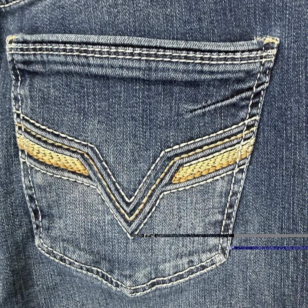 BKE Tyler Jeans Mens 34x34 (35x33 measured)Blue Straight Leg Medium Wash Stretch